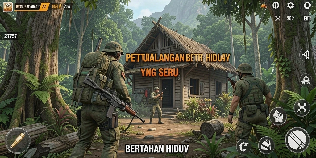 Antarmuka 2757 menampilkan dunia bertahan hidup yang menarik dan penuh tantangan.